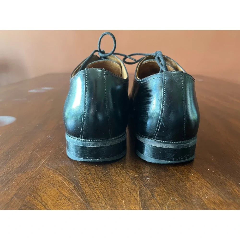Florsheim Mens Black Leather Cap Toe Oxford Dress Shoes 11528-001 Size 8.5 D